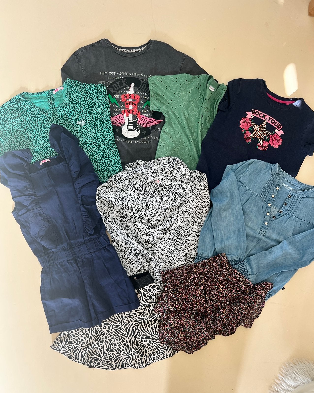 Kleding pakket 134-140, Ophalen of Verzenden, Gebruikt, Meisje, Overige typen
