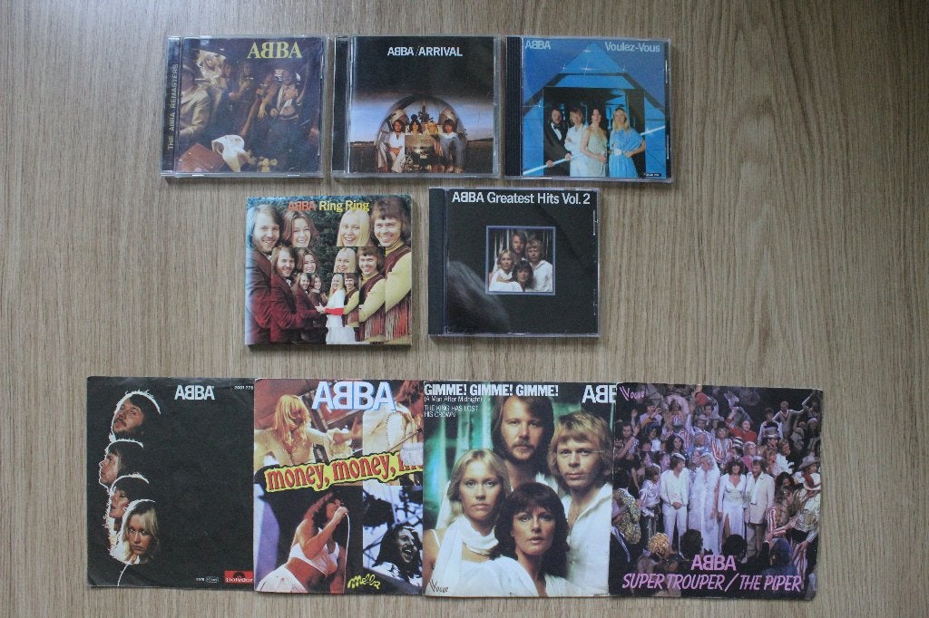 ABBA Verzameling (CD's & singles), Ophalen of Verzenden, Gebruikt, Cd of Plaat