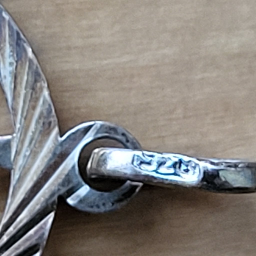 kettinghanger zilver geloof hoop liefde ribbelrandje, 1,8 cm, Sieraden, Tassen en Uiterlijk, Kettinghangers, Verzenden, Zo goed als nieuw