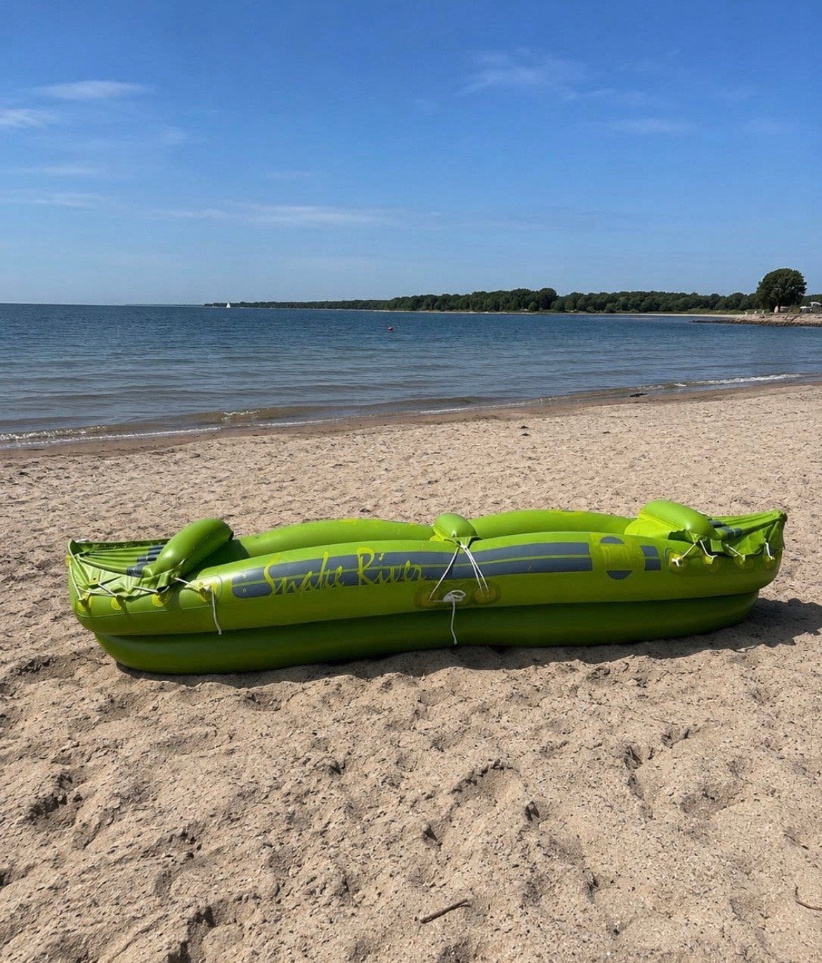 Opblaasbare 2 persoons kayak, Watersport en Boten, Ophalen, Zo goed als nieuw, Twee personen, Kajak