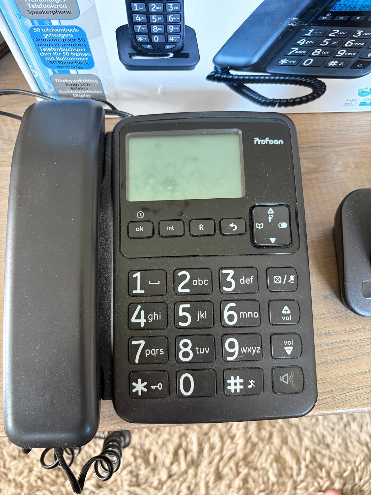 Profoon telefoon met grote toetsen. PDX6350, Ophalen, Zo goed als nieuw