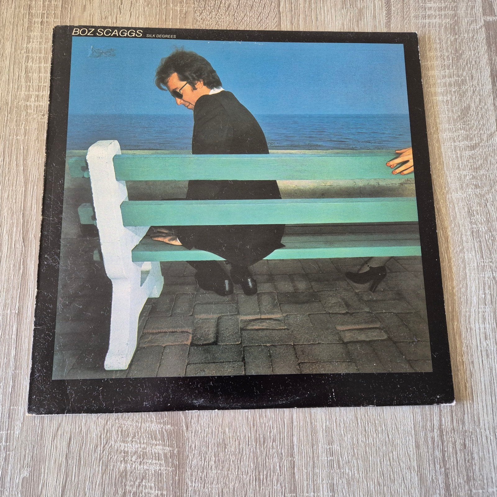 Boz Scaggs - Silk Degrees LP (hoes beschadigd), Cd's en Dvd's, LP, Gebruikt, Pop, Ophalen of Verzenden