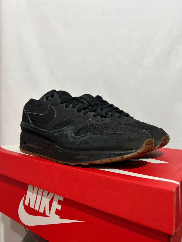 ALS NIEUW! Maat 42,5 - Nike Air Max 1 Black Gum, Verzenden, Zwart, Nike, Nike