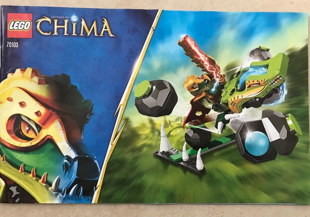 LEGO Chima Bowlen met rotsblokken - 70103, Ophalen of Verzenden, Zo goed als nieuw, Lego