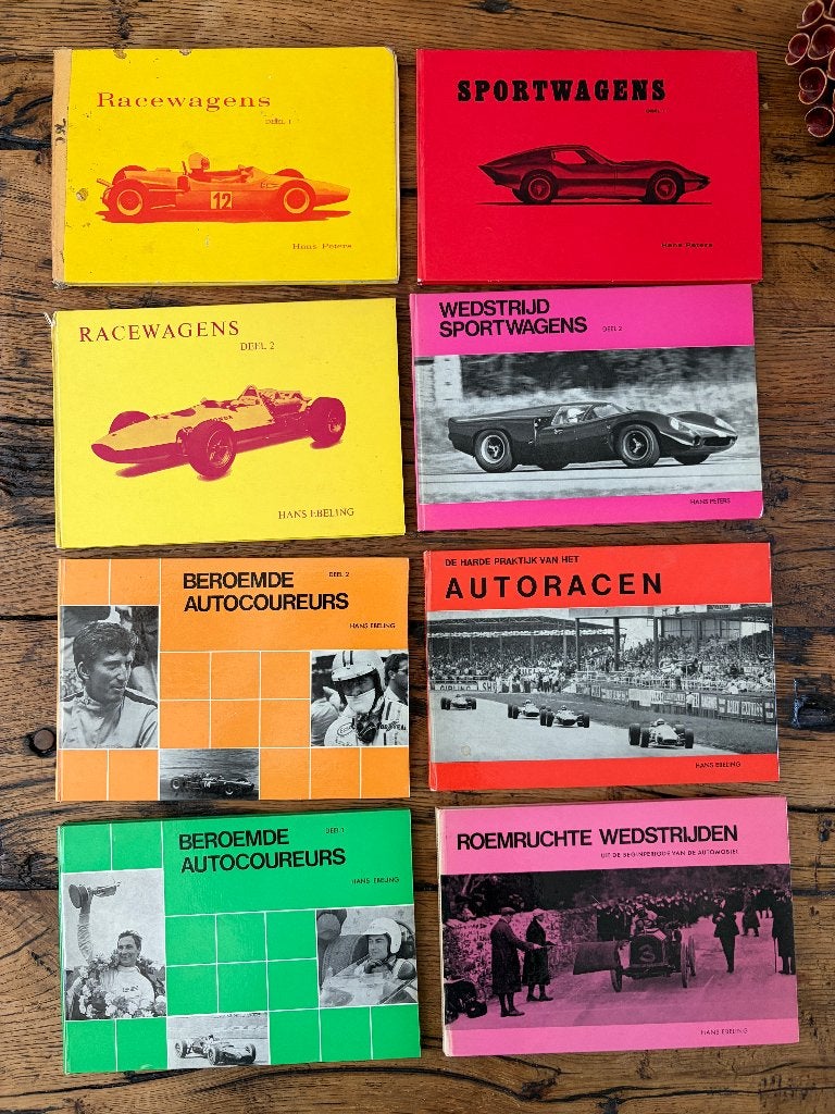 Hans Ebeling autoboeken, Algemeen, Hans Ebeling - Hans Peters, Ophalen of Verzenden, Zo goed als nieuw