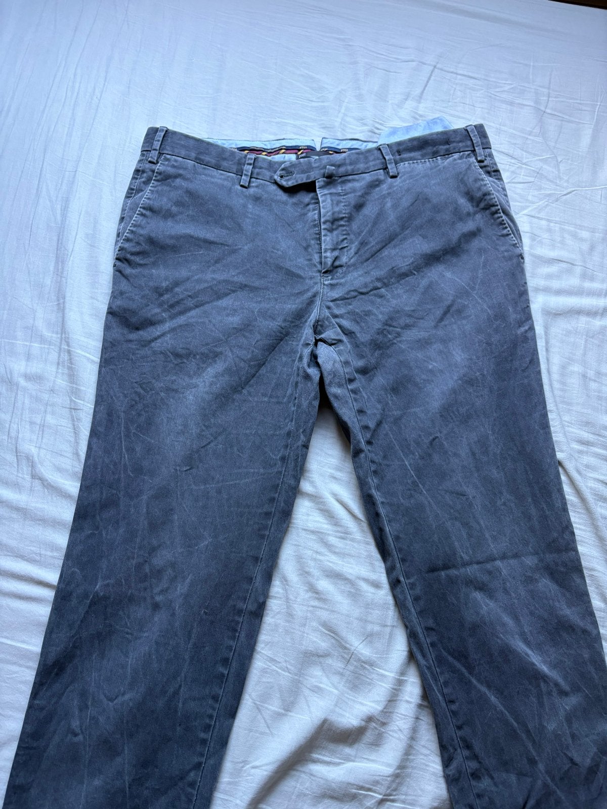 PT01 Welton Academy Slim Fit Stretch Chino - Maat 54, Ophalen of Verzenden, Gedragen, Maat 52/54 (L), Grijs