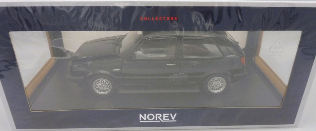 VW Golf 2 GTI Match Zwart 1989 schaal 1/18 NOREV ref. 188559, Hobby en Vrije tijd, Modelauto's | 1:18, Verzenden, Nieuw, Auto
