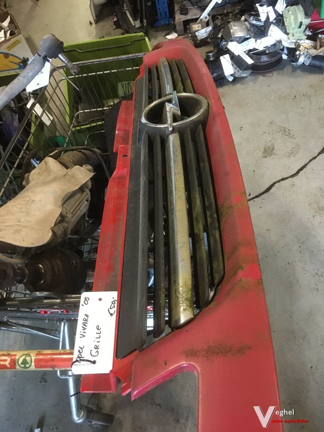 Opel Vivaro 2005 Grille, Ophalen, Gebruikt, -, -