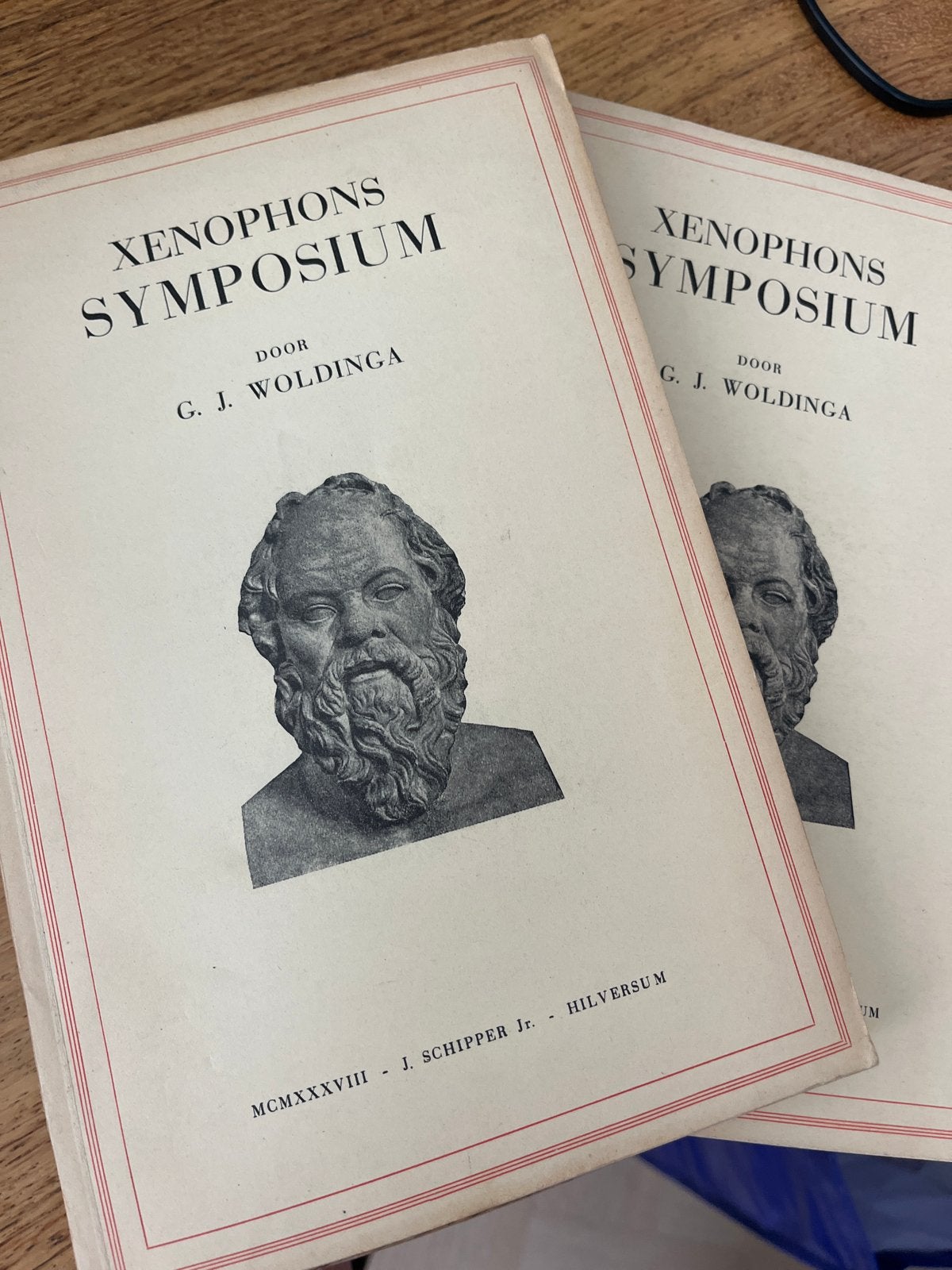 Xenophons Symposium - G.J. Woldinga (1938) - 2 delen, Ophalen, Gelezen, Nederland