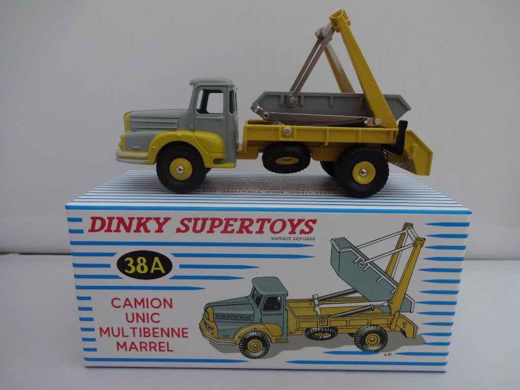 Camion Unic Multibenne Marrel nr: 38A van Dinky Toys 1:50, Hobby en Vrije tijd, Modelauto's | 1:50, Ophalen of Verzenden, Nieuw