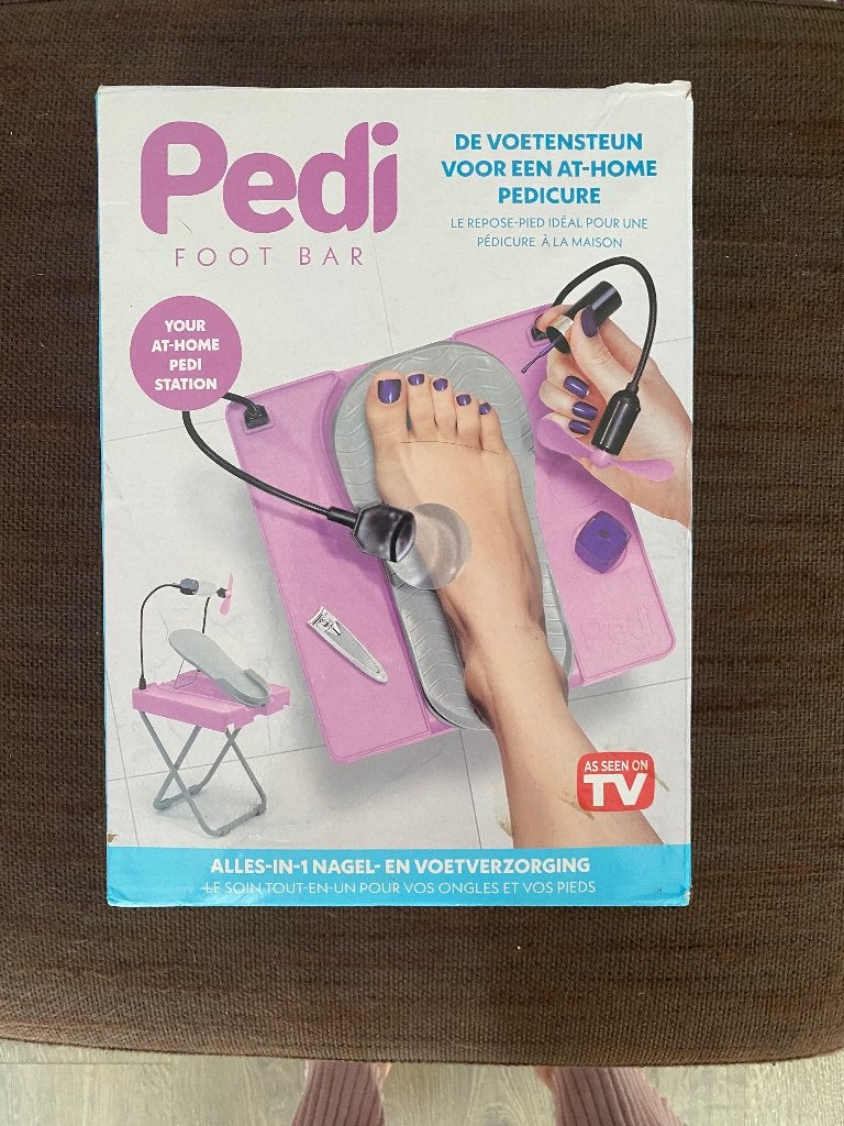 Pedi Foot Bar - Alles-in-1 Nagel- en Voetverzorging, Ophalen of Verzenden, Zo goed als nieuw