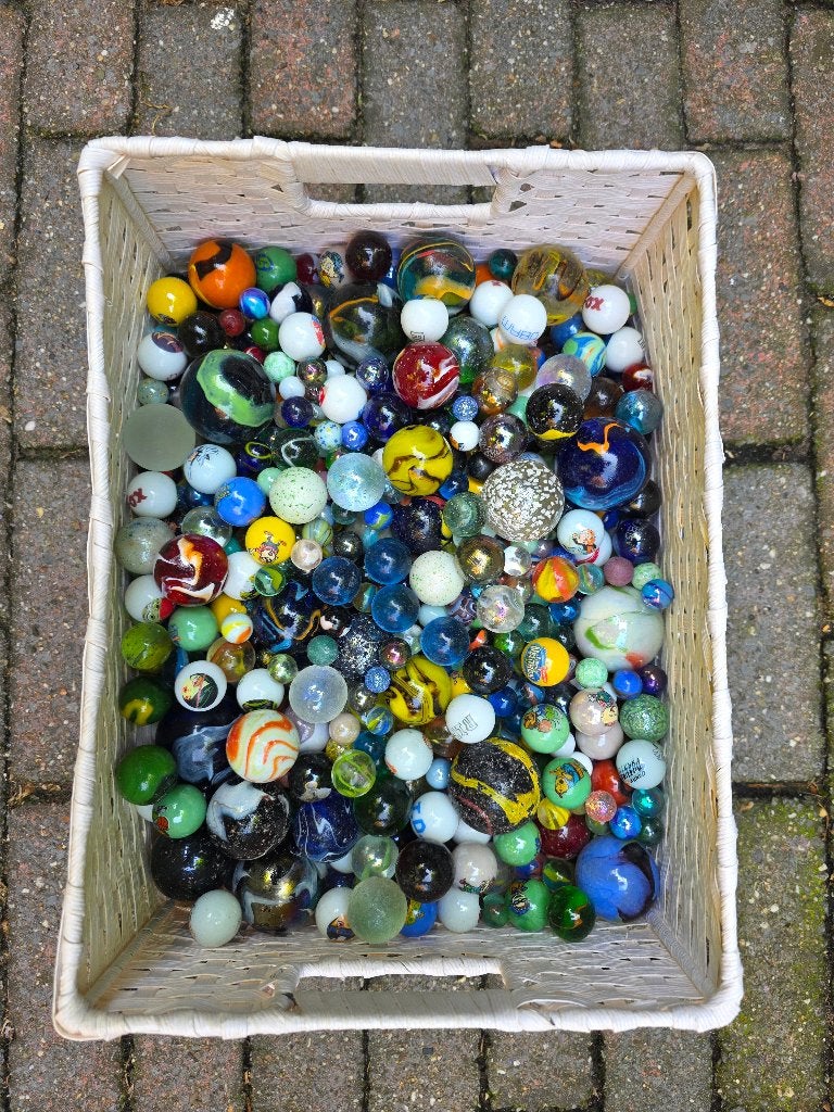 Knikkers 1975 - 2010 15 kilo, Kinderen en Baby's, Speelgoed | Buiten | Los speelgoed, Ophalen, Gebruikt