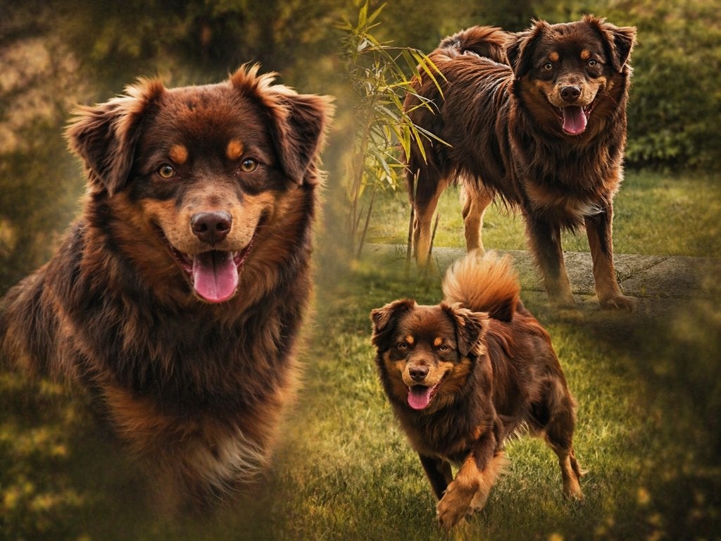 Mini Australian Shepherd Dekreu, Red tri, Dieren en Toebehoren, Fokker | Hobbymatig, Reu, 1 tot 2 jaar, Buitenland