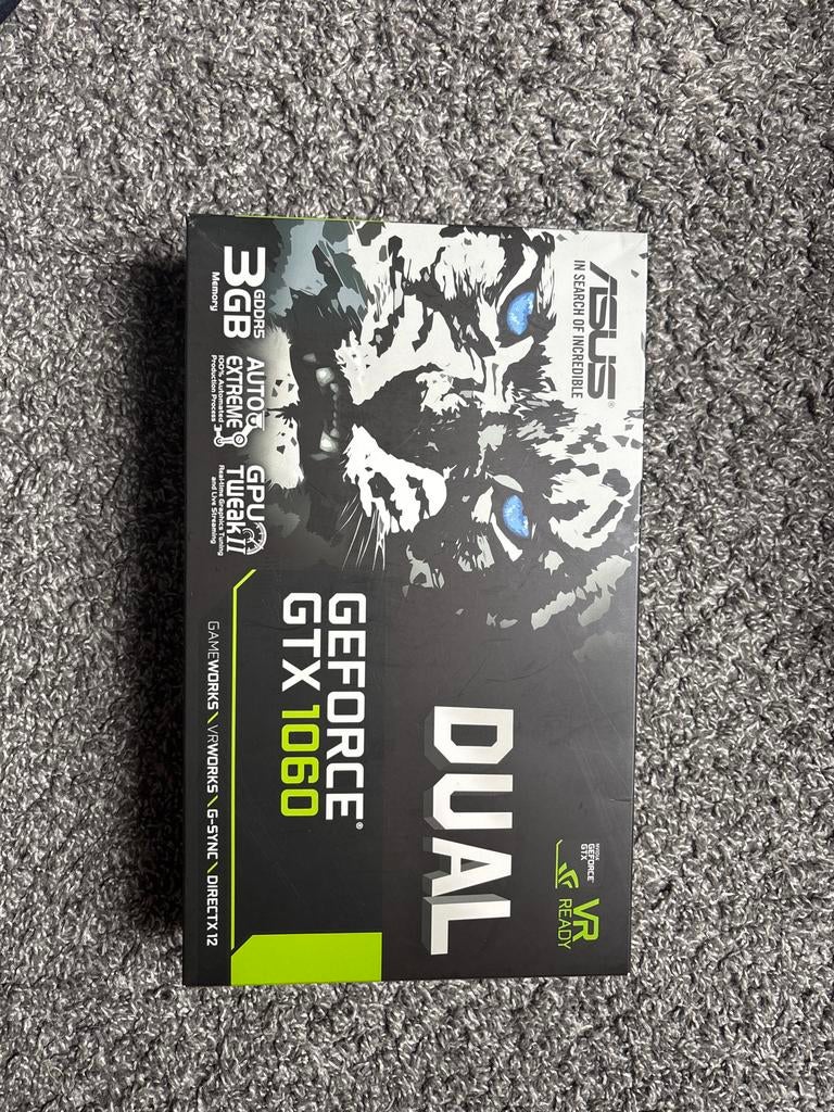 ASUS GeForce GTX 1060 met orginele doos, PCI-Express 3, HDMI, Ophalen of Verzenden, Nvidia