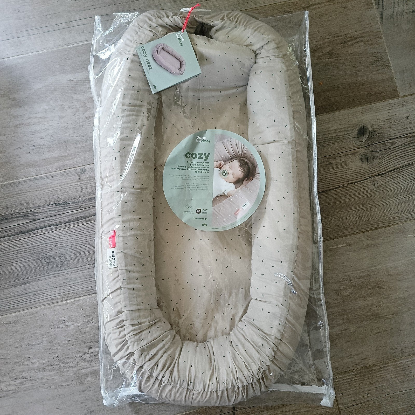 Done by Deer Cozy babynest, Ophalen, Zo goed als nieuw, Wieg