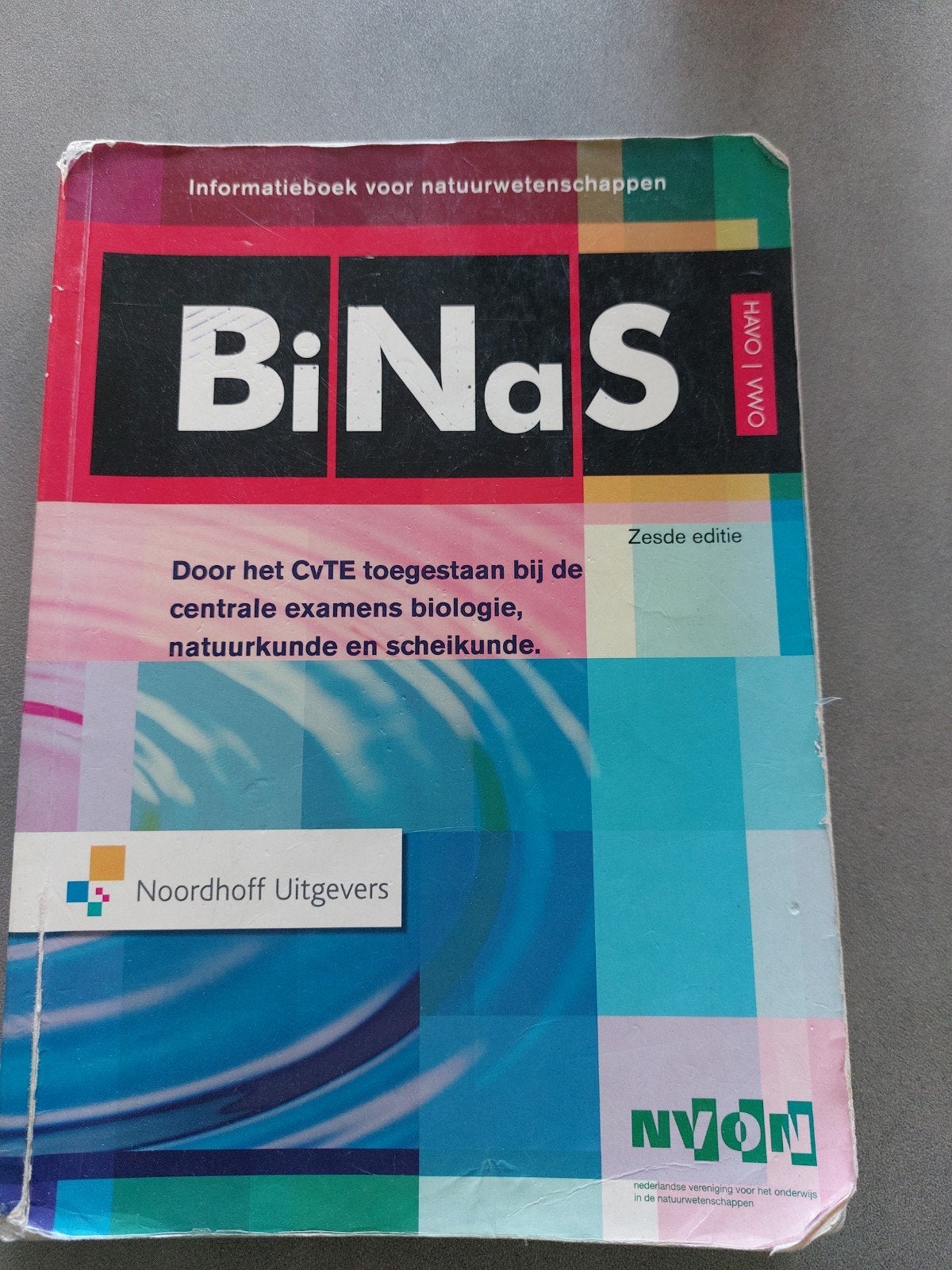 BiNaS HAVO/VWO 6e ed- Informatieboek Natuurwetenschappen, Boeken, Gelezen, Biologie, HAVO, Ophalen of Verzenden