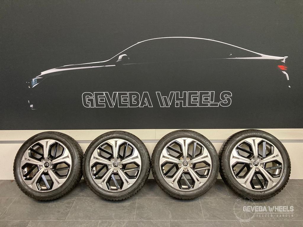 19” originele Citroen C5 X / Aircross velgen + winterbanden, Auto-onderdelen, Banden en Velgen, 19 inch, Gebruikt, -, -