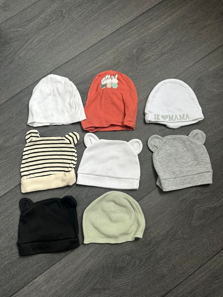 Baby mutsjes, Maat 50, Jongetje of Meisje, Ophalen of Verzenden, Zo goed als nieuw