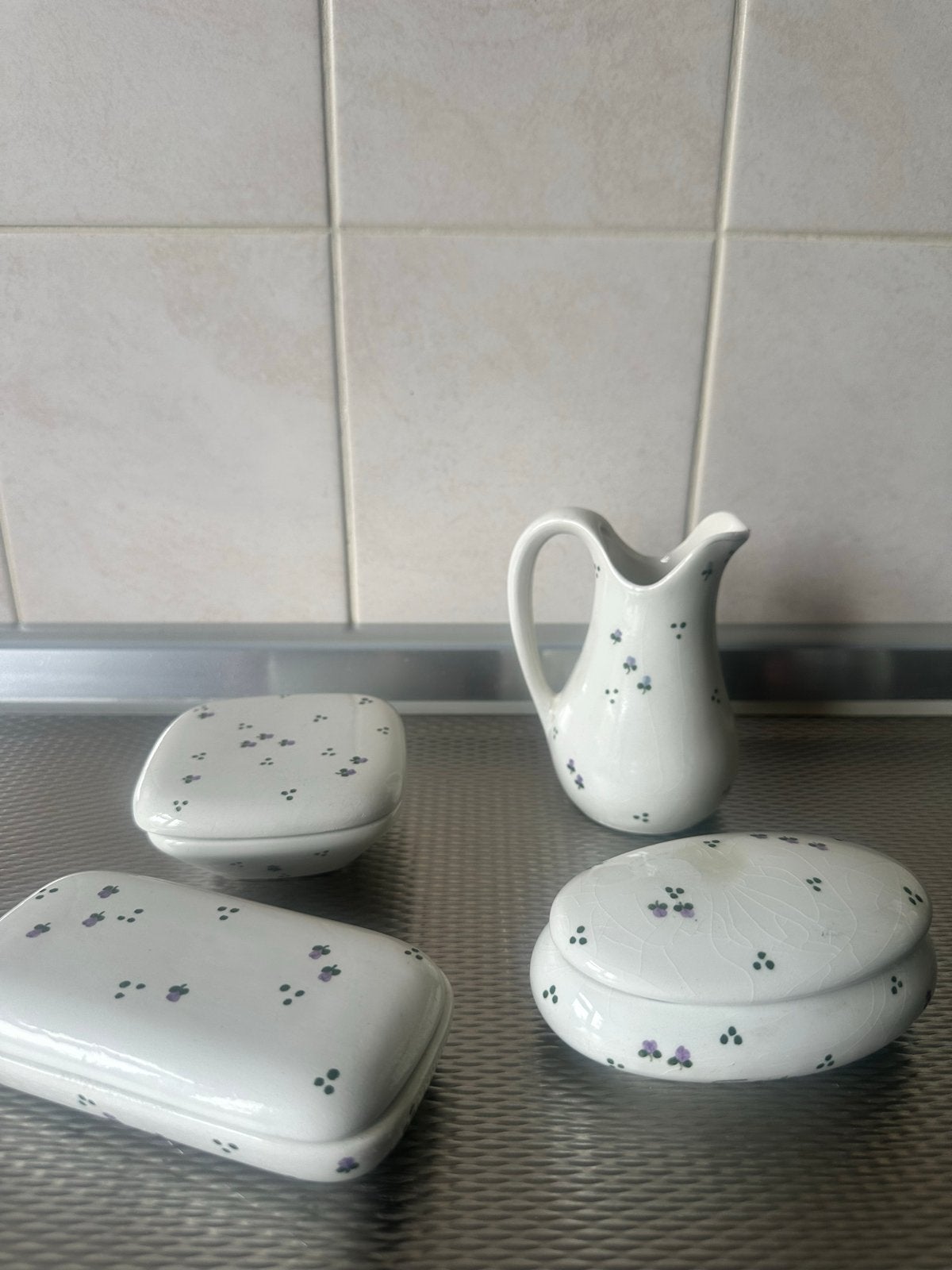 Decoratief setje van La Bottega, Gebruikt, Meerkleurig, Ophalen of Verzenden, Landelijk