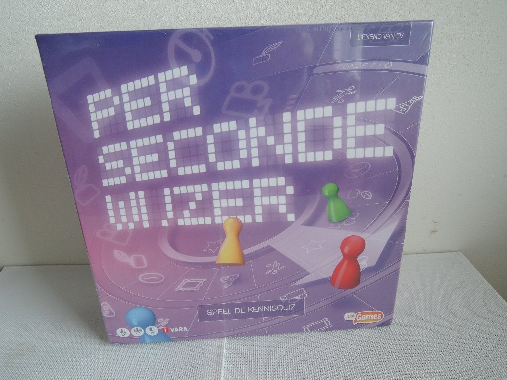 Nieuw gesealed gezelschapsspel "Per seconde wijzer", Ophalen of Verzenden, Nieuw