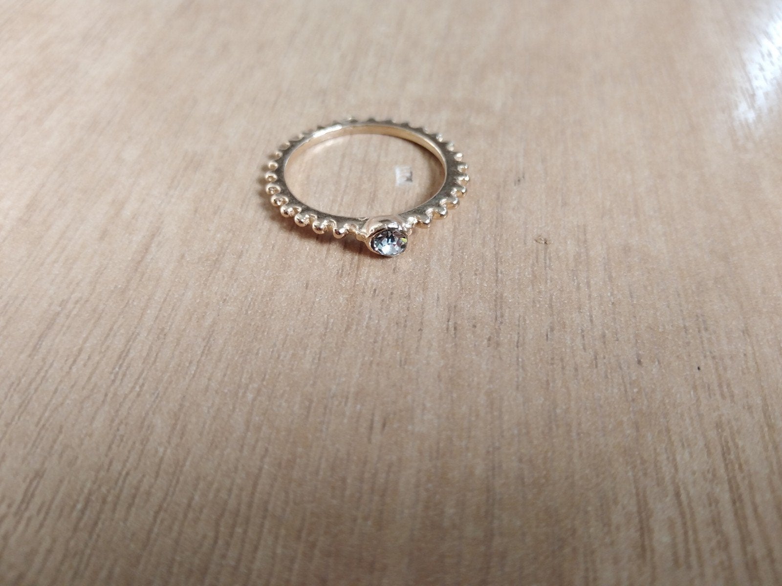 ring 8, Sieraden, Tassen en Uiterlijk, Overige materialen, Nieuw, Ophalen of Verzenden, 17 tot 18