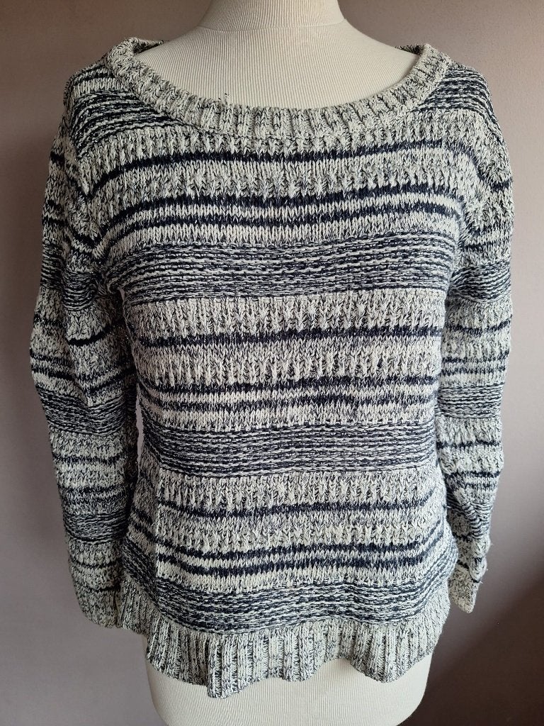 Nieuwe stretch trui print en glitter van C&A, maat S, Nieuw, Ophalen of Verzenden, Maat 36 (S), Grijs