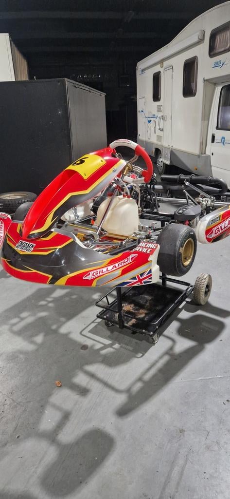Te koop gillard kart  2023., Ophalen of Verzenden, Zo goed als nieuw, Kart
