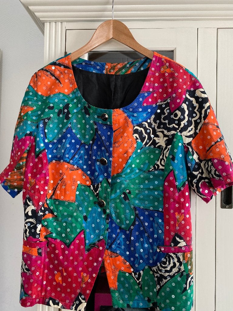 Marina Rinaldi blauw roze  42/44, Kleding | Dames, Overige typen, Blauw, Maat 42/44 (L), Nieuw