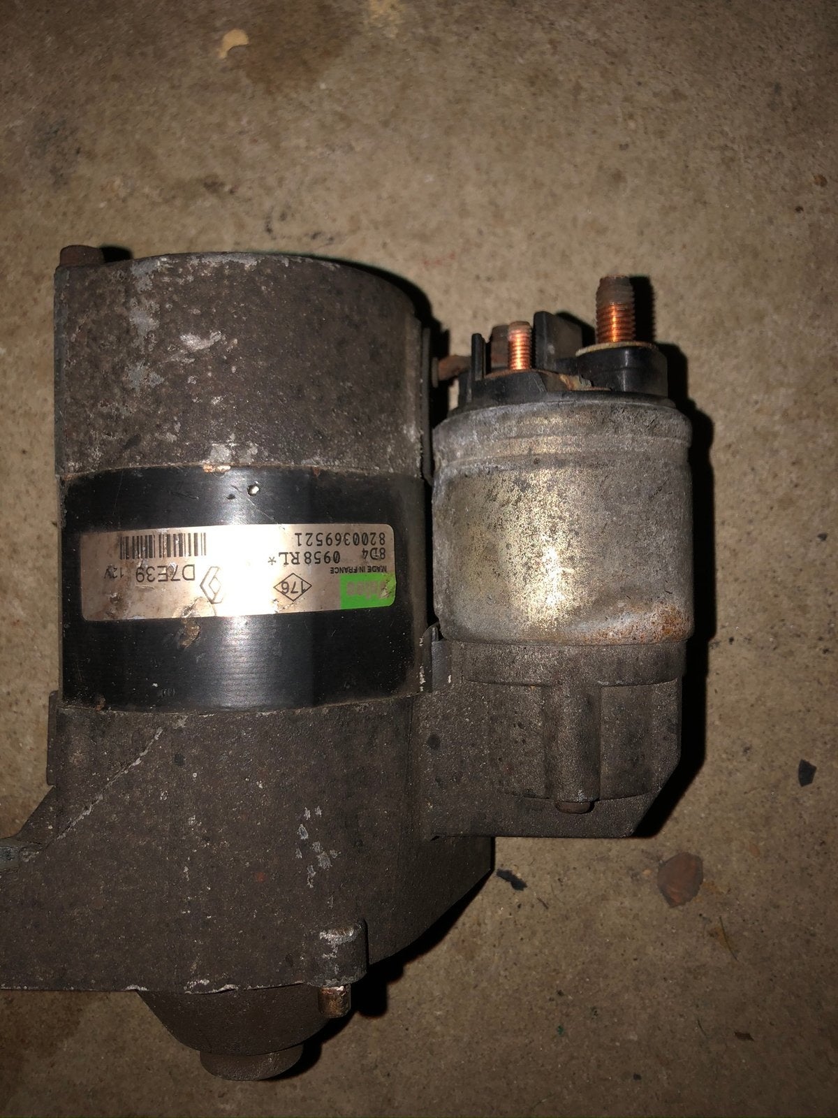 Te koop startmotor van renault kangoo en clio, Ophalen of Verzenden
