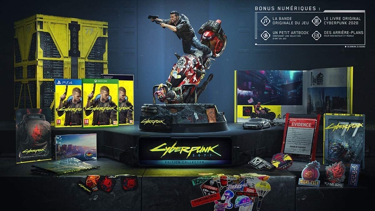 Cyberpunk 2077 Collector's Edition PS4 - Zo goed als nieuw, Vanaf 18 jaar, 1 speler, Ophalen of Verzenden, Zo goed als nieuw