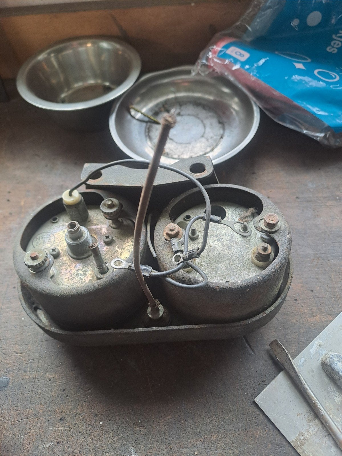 Harley-Davidson snelheidsmeter en toerenteller set, Ophalen of Verzenden, Gebruikt