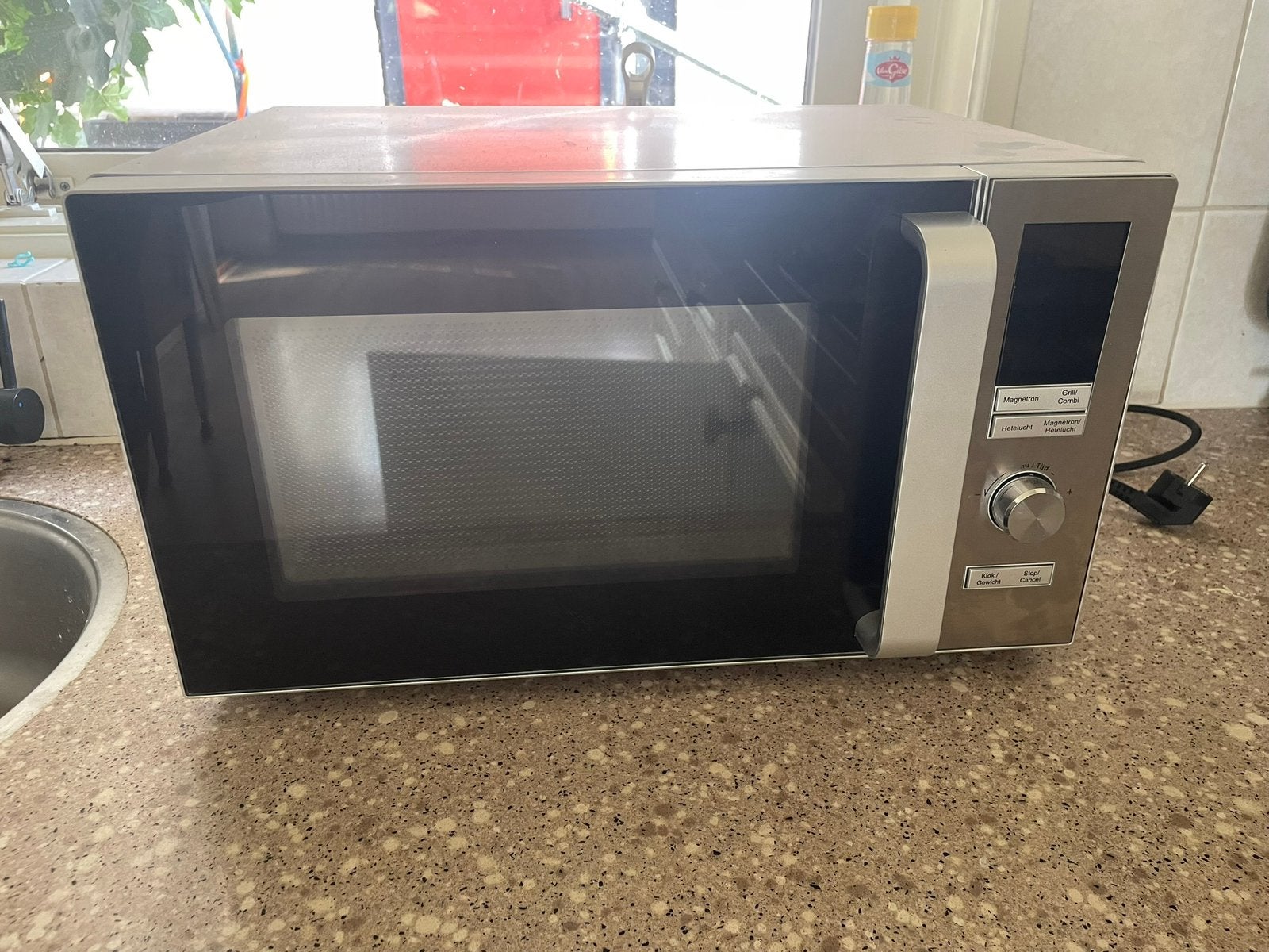 Blokker BL-e95003 Combimagnetron – Zilver – Zeer nette staat, Ophalen, Zo goed als nieuw, Oven