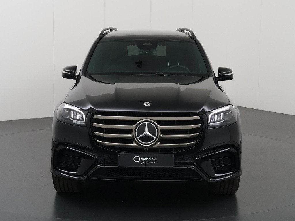 Mercedes-Benz GLS 450 4MATIC AMG Line | Night | Premium plus, Auto's, Mercedes-Benz, Gebruikt, 7 stoelen, Zwart, Bedrijf