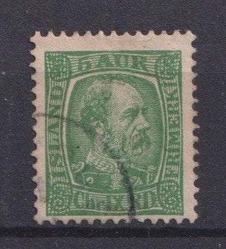 IJsland 1902; Koning Christian IX - Michel 37, gebruikt., Ophalen of Verzenden, IJsland, Gestempeld
