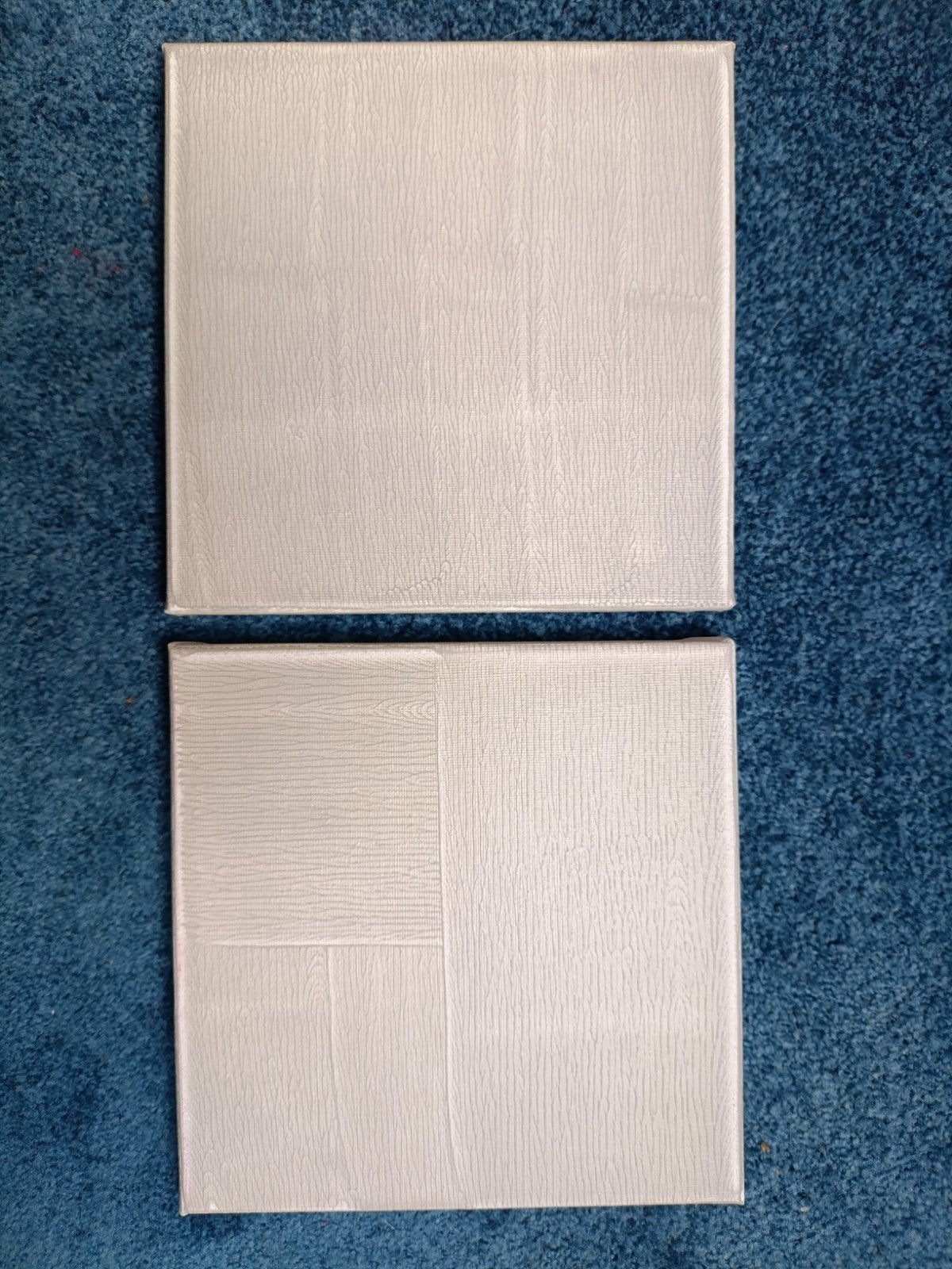 Japandi Wabi Sabi Tweeluik - Beige Satijnglans 20x20 cm, Ophalen of Verzenden