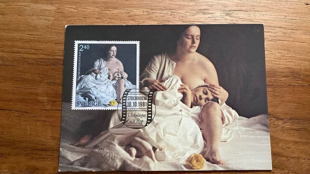 Zweden Maxi 1981- ingmar Bergman whispers and cries, Ophalen of Verzenden, 1980 tot heden, Overig Europa