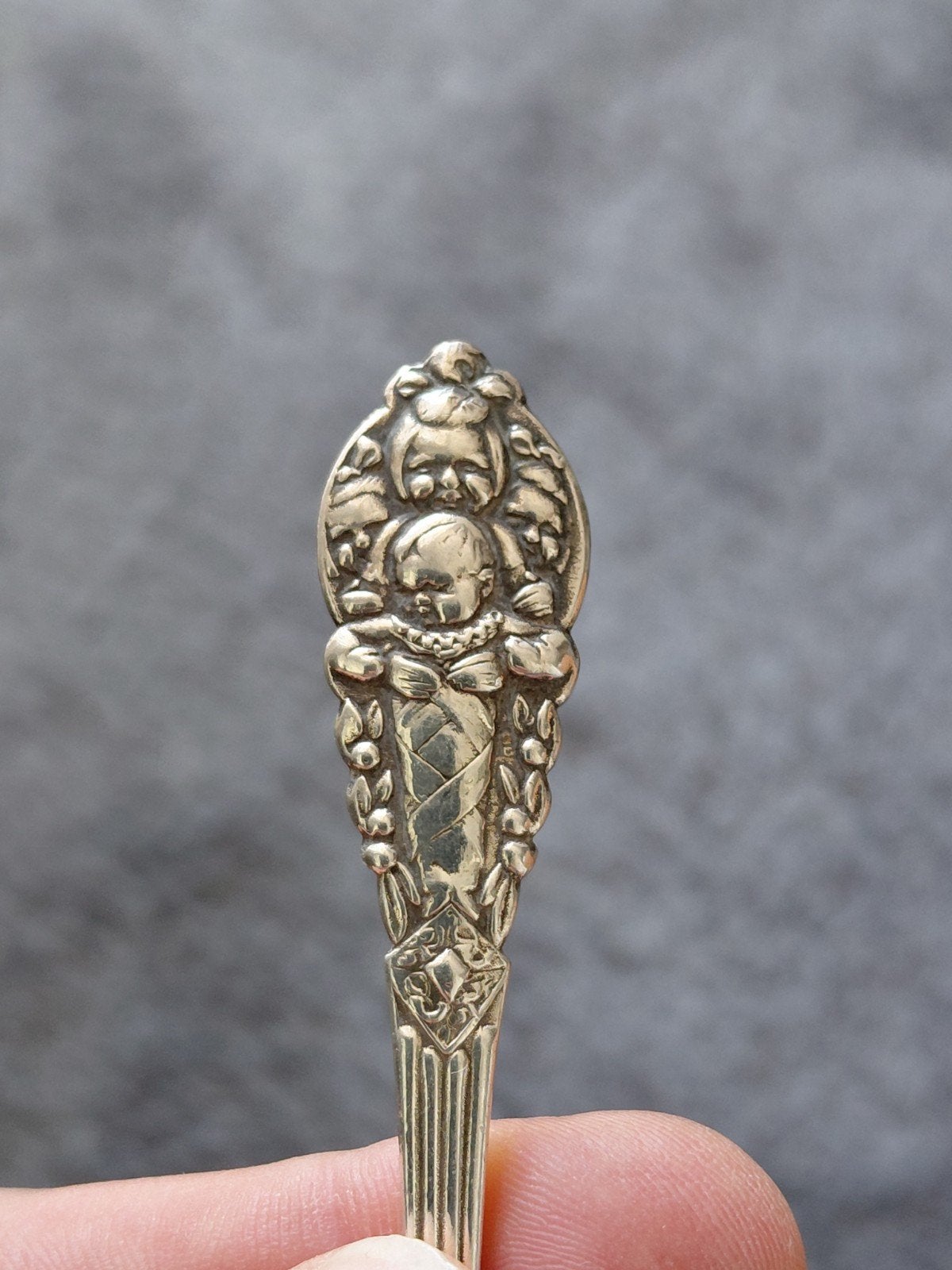 Zilveren geboortelepel 1947 'Nieuwe Loot' prinses Marijke, Antiek en Kunst, Antiek | Goud en Zilver, Ophalen of Verzenden, Zilver