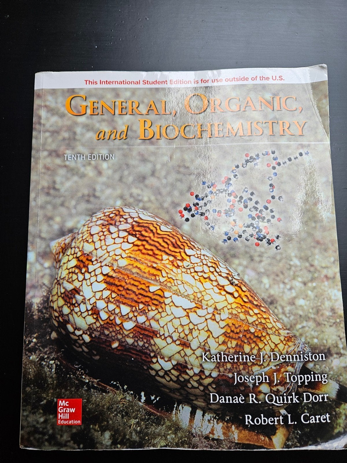 General, Organic and Biochemistry 10e editie, Gelezen, Katherine J. Denniston, Beta, HBO