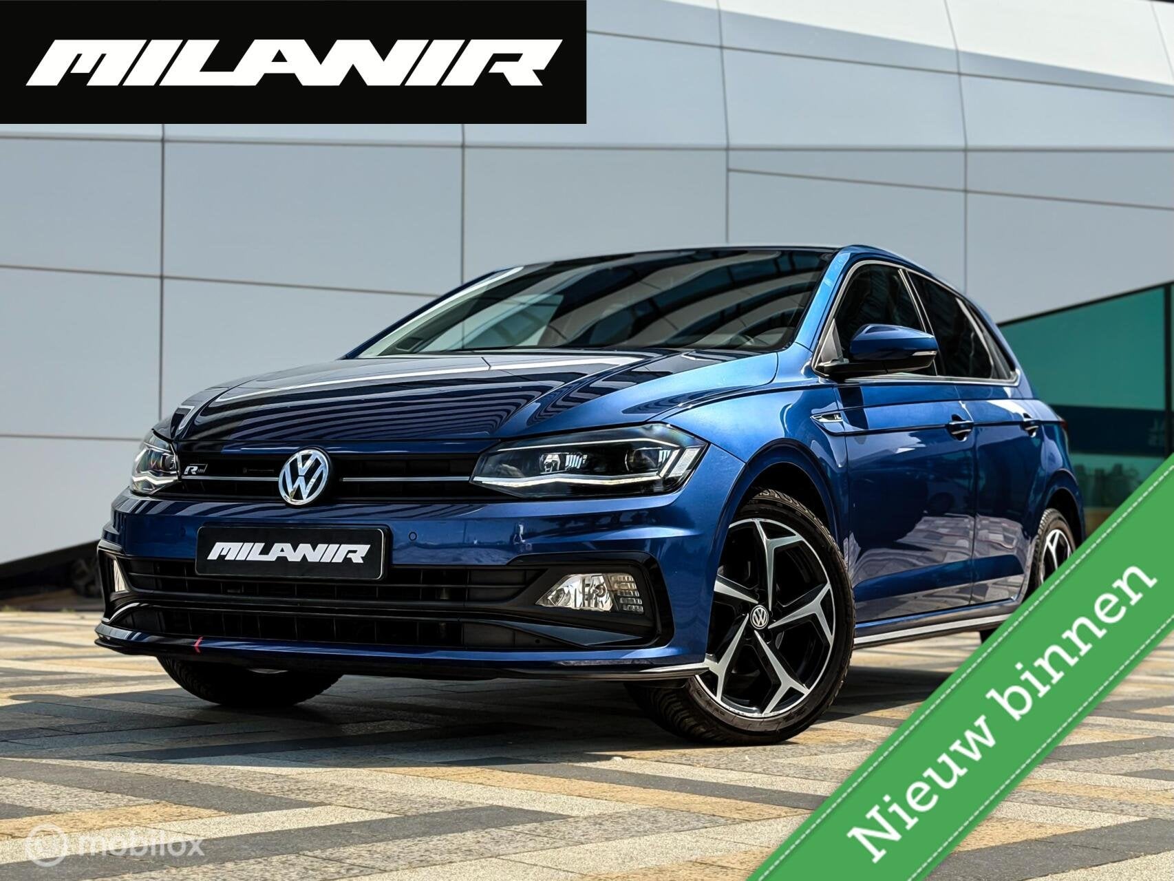 Volkswagen Polo 1.6 TDI 3x R Line | Led | LMV, Auto's, Volkswagen, Euro 6, Blauw, 1100 kg, Te koop