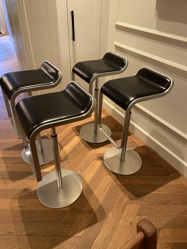 La Palma LEM Designer Piston Stools (x4), Ophalen, Gebruikt, Eén