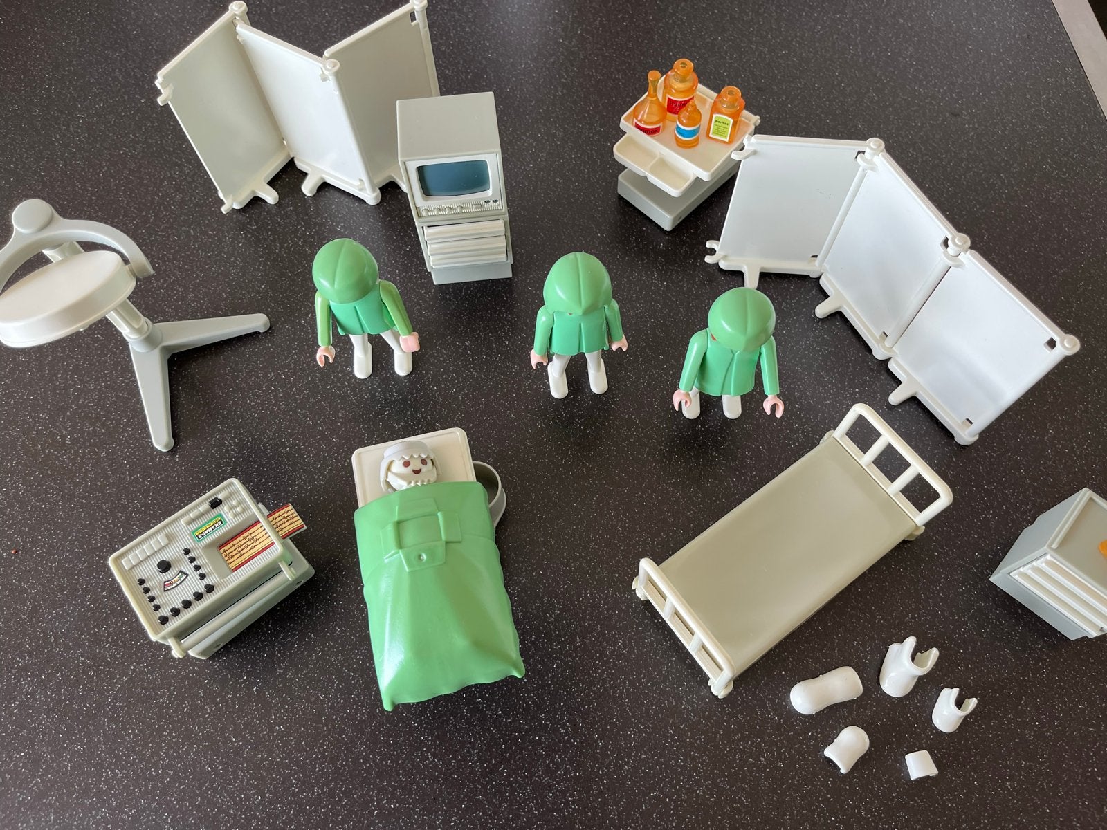 Playmobil Ziekenhuis Set - Compleet met Figuren en Accessoir, Complete set, Overige typen, Ophalen of Verzenden, Zo goed als nieuw