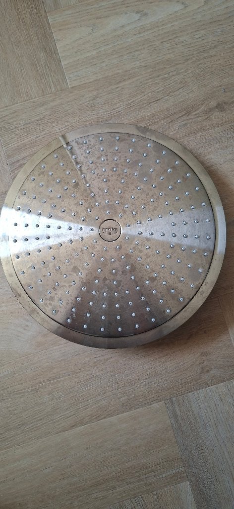 TE  KOOP GROHE REGEN DOUCHE 30 CM, Ophalen of Verzenden, Gebruikt, Rvs, Douche