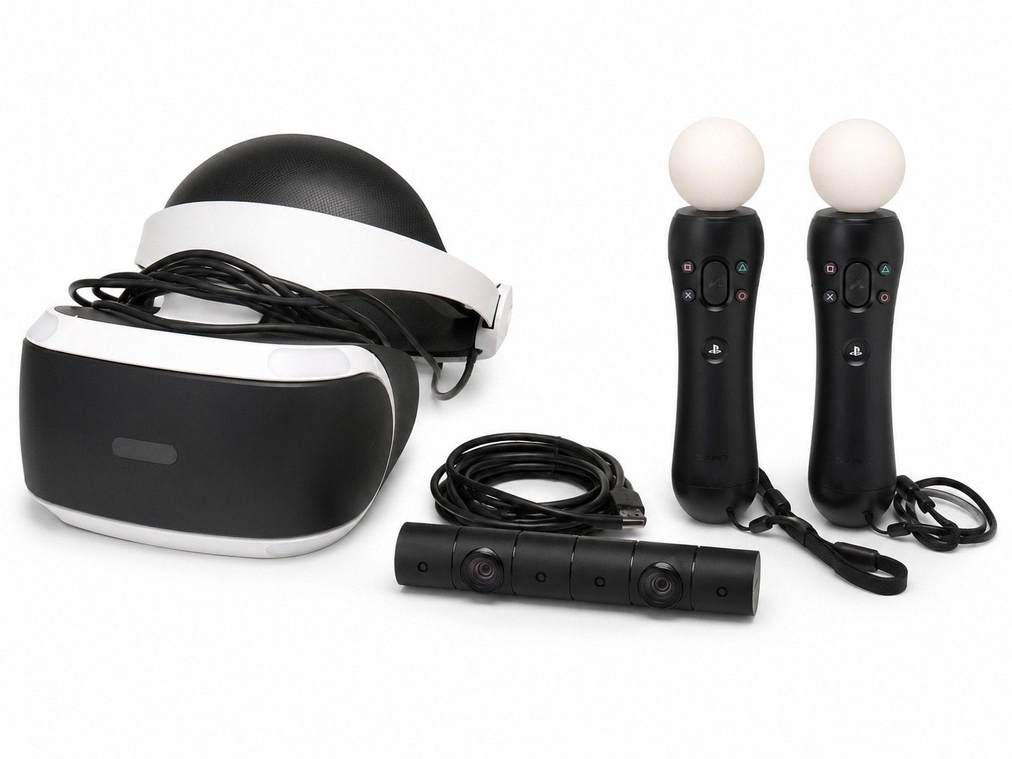 Sony PlayStation VR-set met camera en controllers, Verzenden, Gebruikt, VR-bril, Sony PlayStation