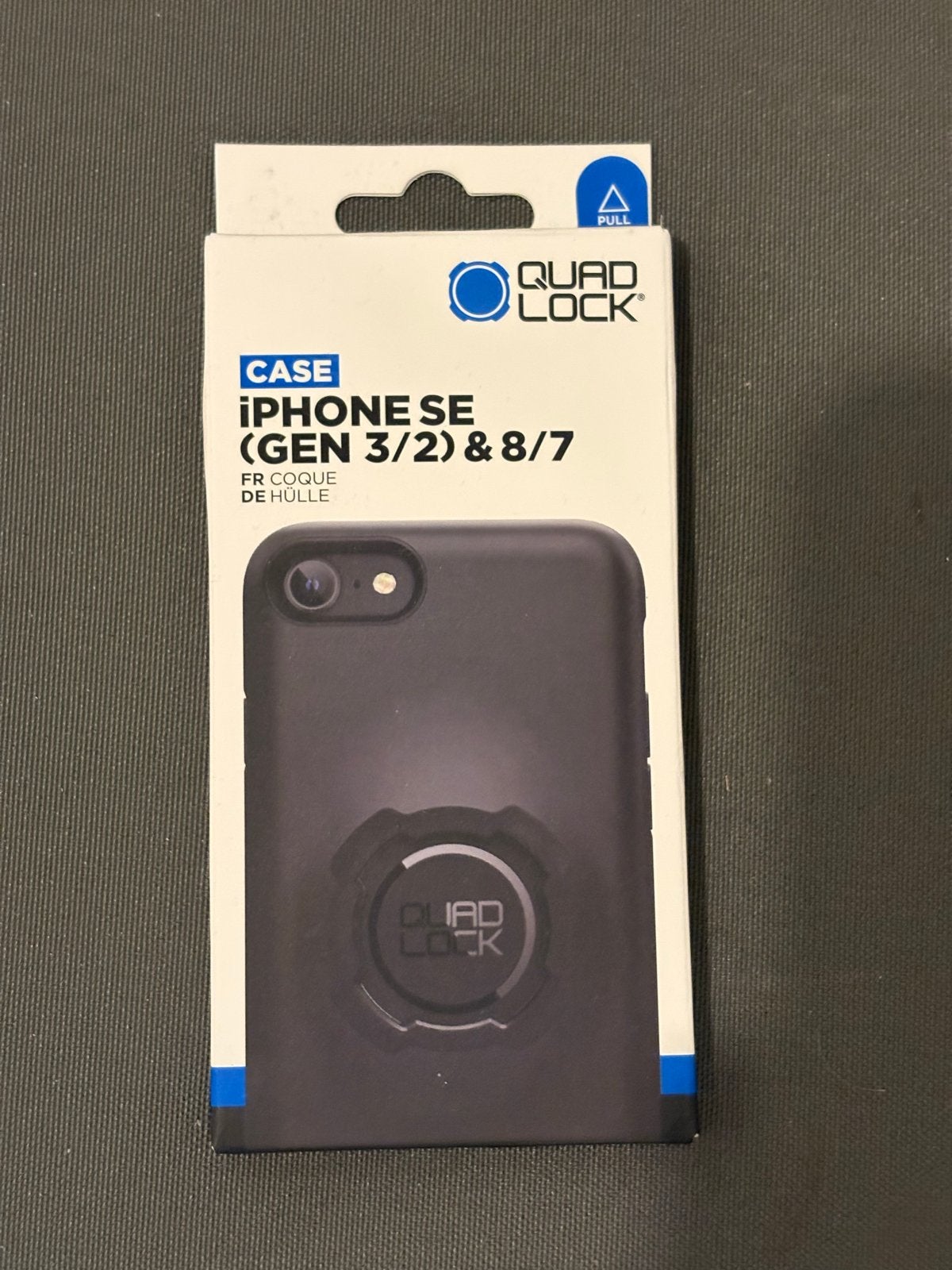 Quad Lock Case voor iPhone SE (Gen 3/2) & 8/7, Telecommunicatie, Kunststof, Zwart, Quad Lock, Nieuw