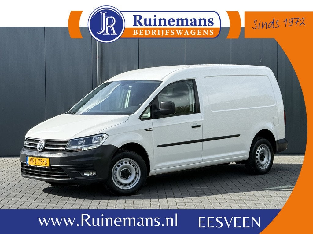Volkswagen Caddy 1.4 TGI 111 PK / CNG / L2H1 / MAXI / 1e EIG, Auto's, Bestelauto's, Voorwielaandrijving, Gebruikt, Euro 6, 4 cilinders