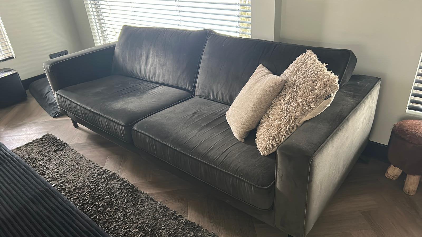 2 banken gratis afhalen, Ophalen of Verzenden, Gebruikt, 75 tot 100 cm