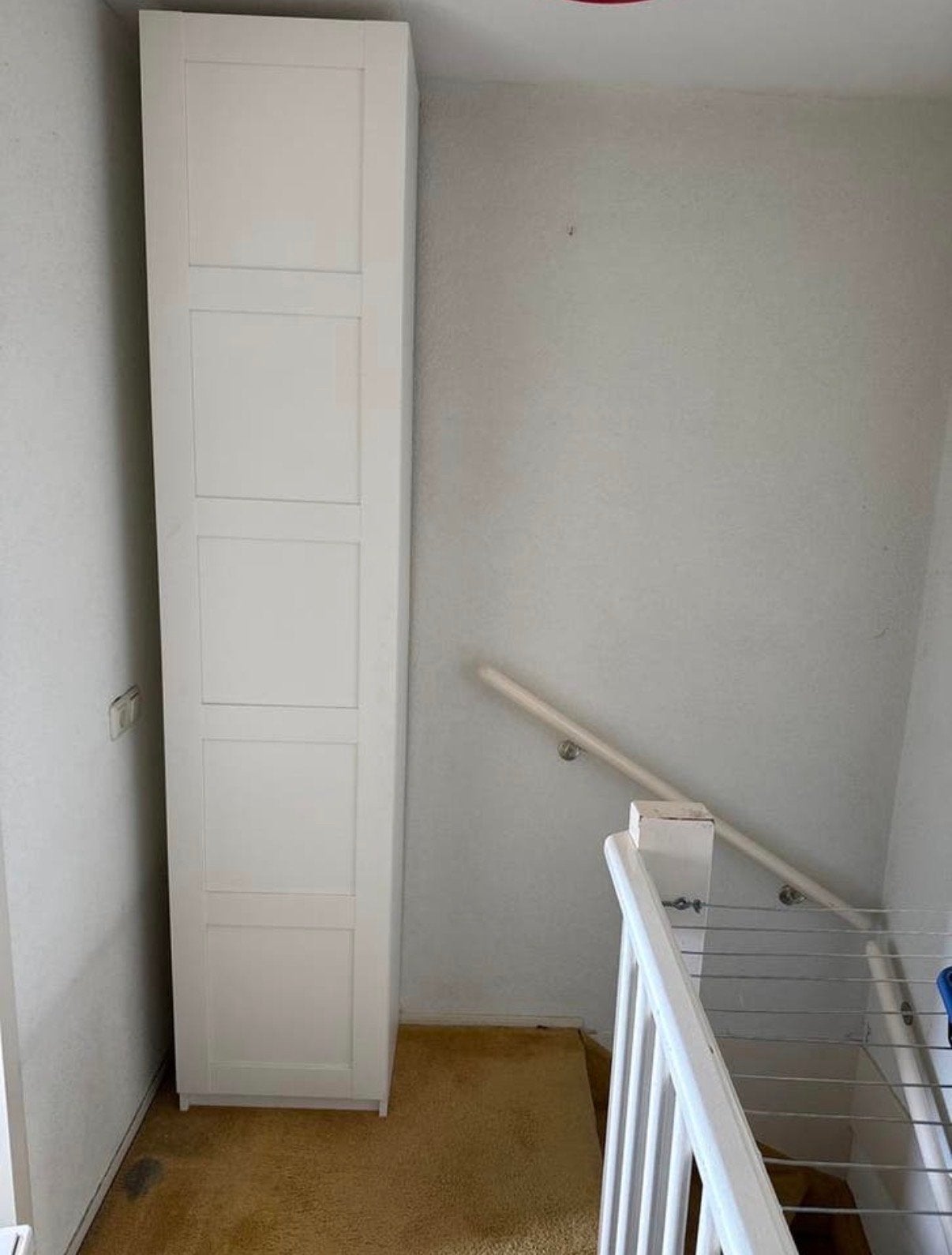 Witte PAX IKEA kast met planken, Ophalen, Minder dan 50 cm, Gebruikt, 200 cm of meer