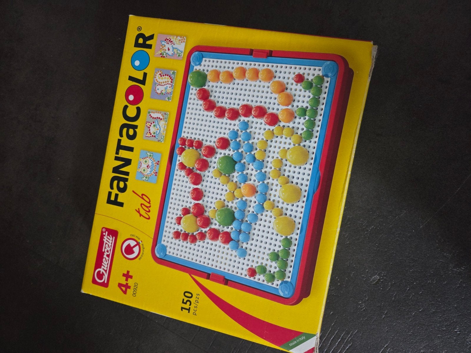 Quercetti Fantacolor Tab - Prikbord met Prikkers, Ophalen, Zo goed als nieuw, Overige typen