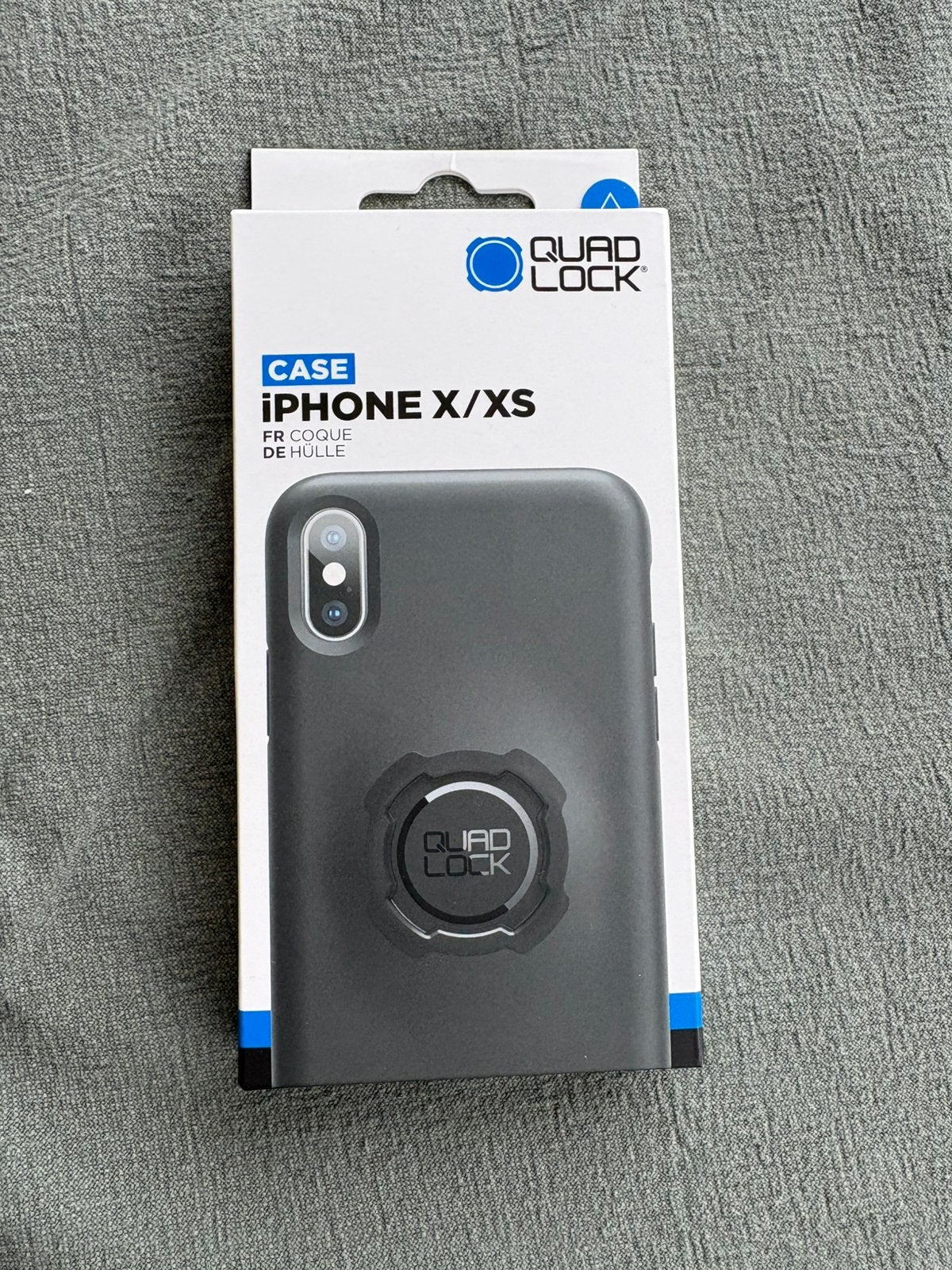 Quad Lock Phone Case iPhone X / XS – Nieuw & Ongebruikt, Rondom bescherming, Zwart, Quad Lock, Nieuw