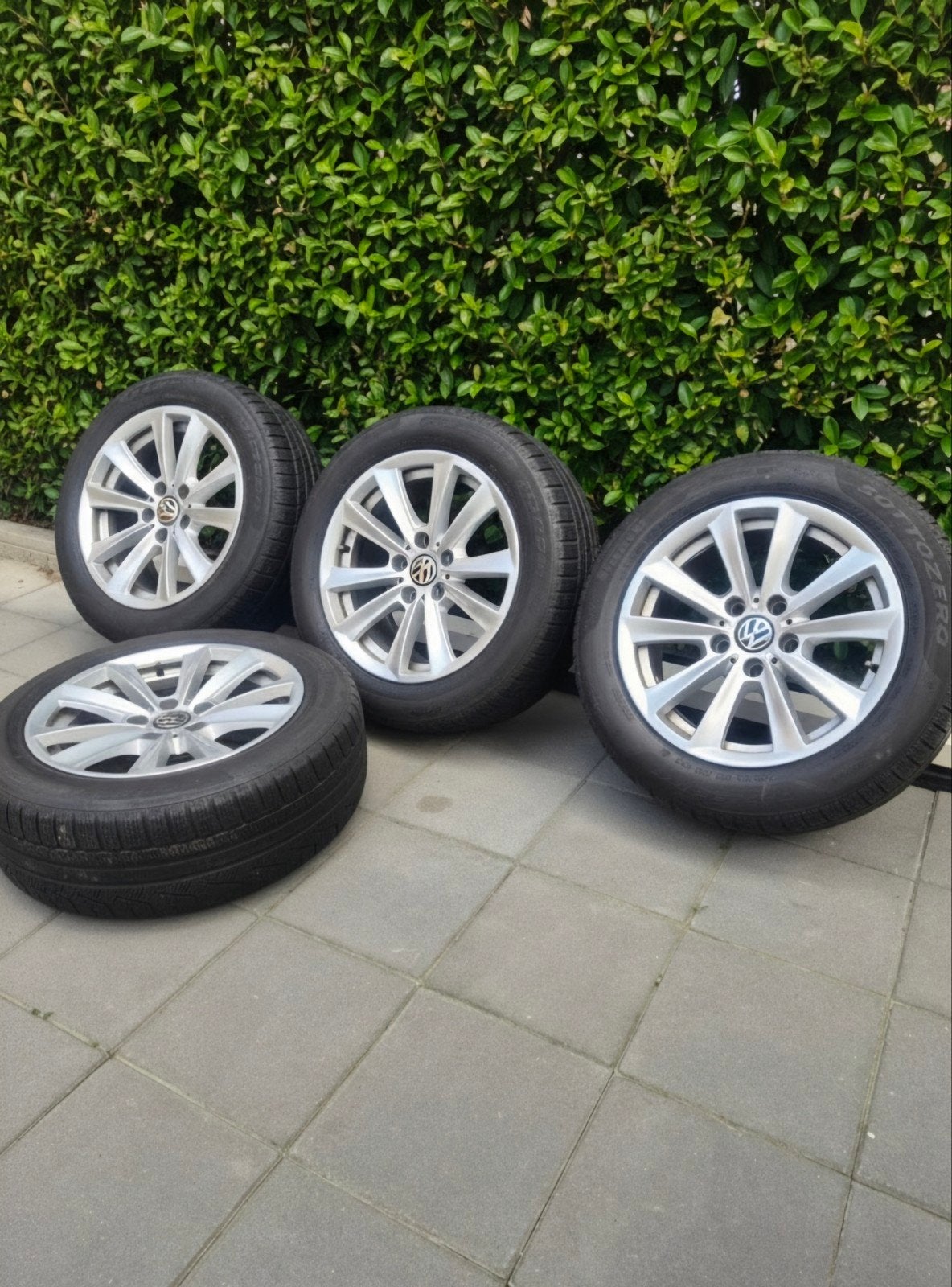 Volkswagen T5 T6 velgen met banden, Ophalen